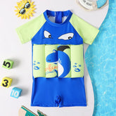 Floating Swimsuit for Kids - One-Piece with Removable Buoyancy Bars!